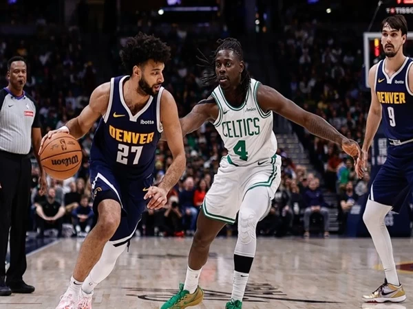 Tim tamu Boston Celtics mengalahkan Denver Nuggets yang kekurangan pemain