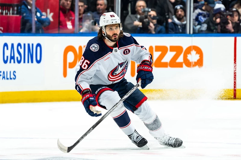 Cedera Pemain: Kirill Marchenko (Columbus Blue Jackets)