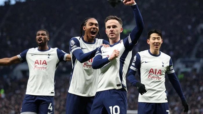 Tottenham Vs MU: Maddison Menangkan The Lilywhites