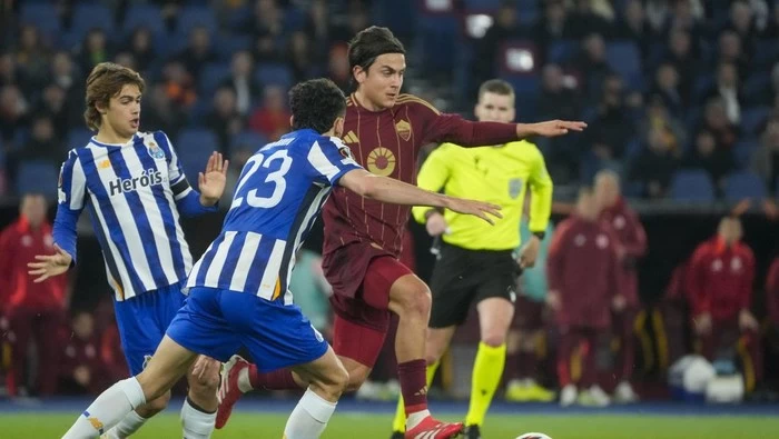 Roma Vs Porto: Menang 3-2, Dybala Cs ke 16 Besar Liga Europa