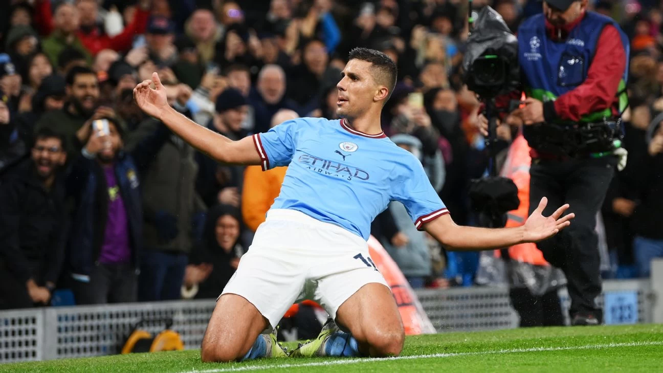 Man City Pamer Video Rodri Kembali Latihan