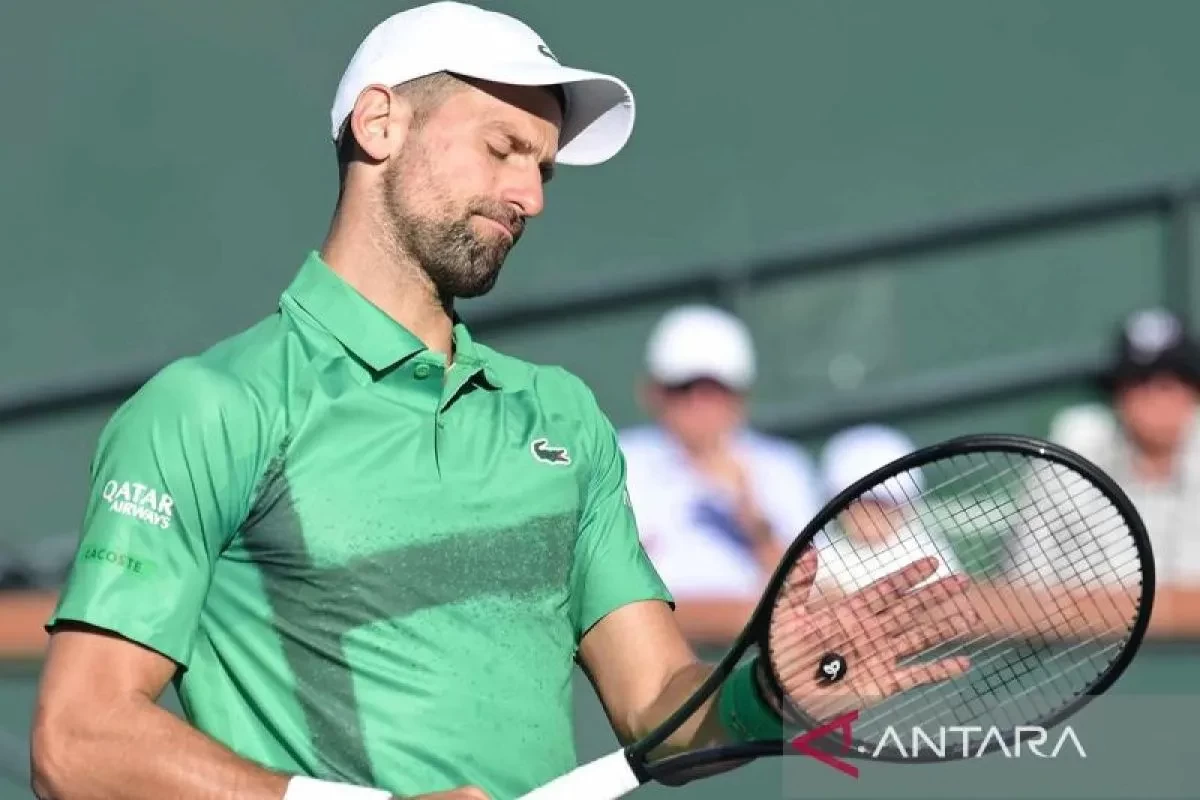 Djokovic tersingkir pada laga pembukanya di Indian Wells