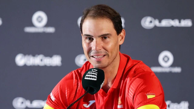 Rafael Nadal menyebutkan diri nya telah berakhir dalam bertenis